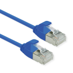 ROLINE 21.15.3341 networking cable Blue 0.3 m Cat6a U/FTP (STP)