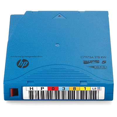 Hewlett Packard Enterprise LTO-5 Ultrium 3TB RFID RW Blank Data Tape 1