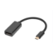 Microconnect MC-USBC-DPF1.2 video cable adapter DisplayPort USB Type-C Black