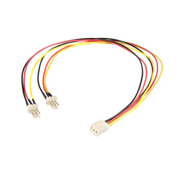 StarTech.com 12in TX3 Fan Power Splitter Cable