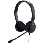 Jabra Evolve 20 Headset Wired Head-band Office/Call center USB Type-C / USB Type-A Black