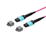 Monoprice 48212 InfiniBand/fibre optic cable 393.7" (10 m) MTP OFNP Magenta