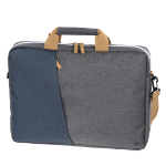 Hama Florence notebooktas 33,8 cm (13.3") Aktetas Blauw, Grijs