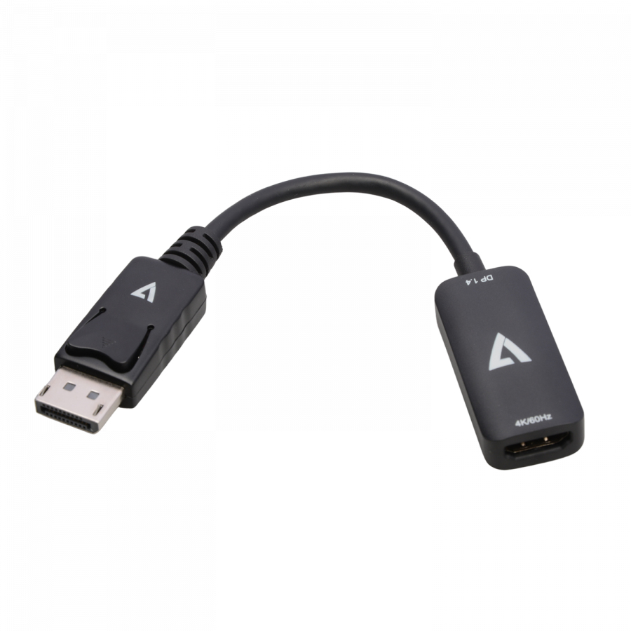 Image of V7 V7DPHDMIACTV video cable adapter DisplayPort HDMI Black