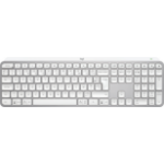 Logitech MX Keys S keyboard RF Wireless + Bluetooth AZERTY French Aluminium, White