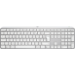 Logitech MX Keys S toetsenbord Universeel RF-draadloos + Bluetooth AZERTY Frans Aluminium, Wit