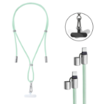 Intenso Handykette als Lade- + Datenkabel USB-C bis 1,65m grün USB-kabel USB C Groen