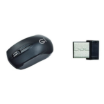 Shintaro SH-WM03 mouse Ambidextrous RF Wireless Optical 1600 DPI
