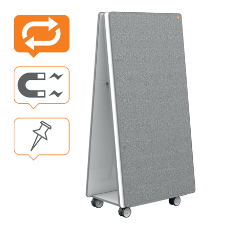 Nobo Move & Meet whiteboard 1800 x 900 mm Magnetic