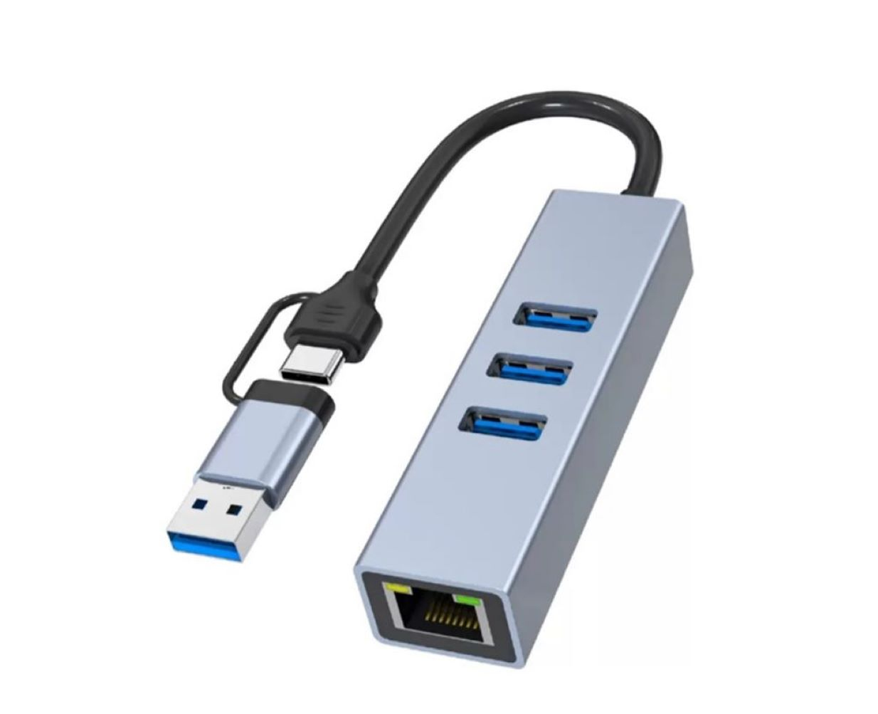 JLC EP30 4 IN 1 USB To Ethernet Adapter