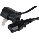 Maplin HP-B51ALVB-C10 power cable Black 1 m Power plug type G C13 coupler