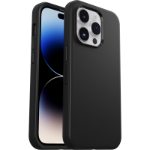 OtterBox Symmetry+ hoesje voor iPhone 14 Pro met MagSafe, schokbestendig, valbestendig, dun beschermend hoesje, 3x getest volgens militaire standaard, Antimicrobieel, Zwart