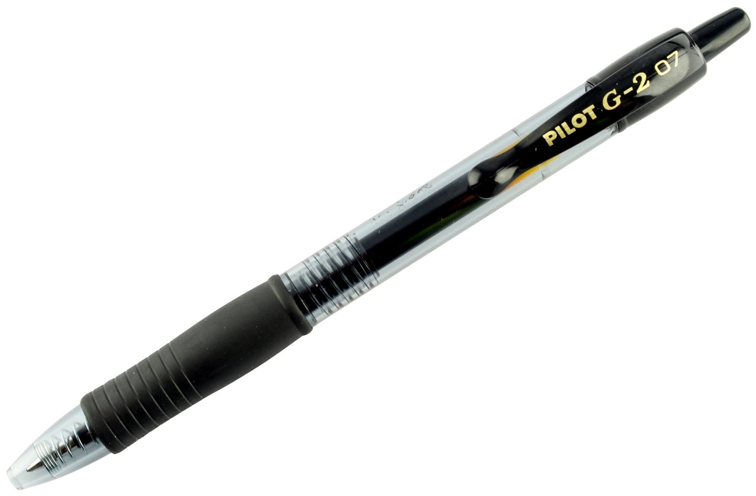 Pilot G207 Gel Ink Retractable Rollerball Pen Black (Pack of 12) G2