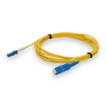 AddOn Networks ADD-SC-LC-MB7MS9SMF-SLBL fibre optic cable 7 m OFNR OS2 Yellow