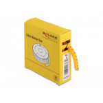 DeLOCK Cable Marker Box, No. 9, yellow, 500 pieces