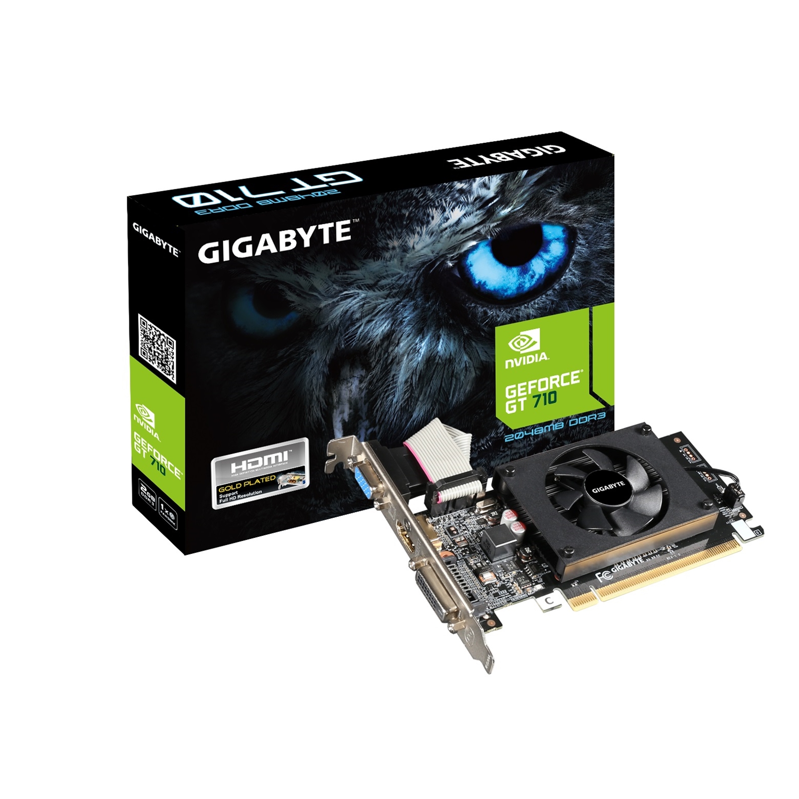 Gigabyte NVIDIA GeForce GT 730 2GB DDR3 Low Profile Graphics Card. 954