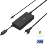 j5create JUP2290C-EN 100W PD USB-C® Super Charger - EU, Black, includes 1.2 m cable