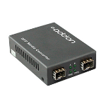 AddOn Networks ADD-GMC-2SFP network media converter 1000 Mbit/s 1550 nm Multi-mode, Single-mode Black