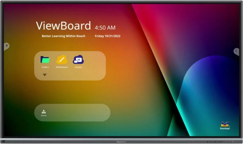 Viewsonic IFP7550-5F interactive whiteboard 190.5 cm (75") 3840 x...