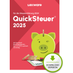 Lexware QuickSteuer 2025 Download Tax returning 1 license(s)