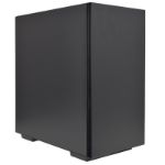 DeepCool MACUBE 110 Case, Home & Business, Black, Micro Tower, 2 x USB 3.0, Solid Side Panel, Micro ATX, Mini-ITX