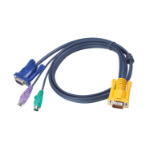 ATEN 1.8 M PS/2 KVM cable with 3-in-1 SPHD