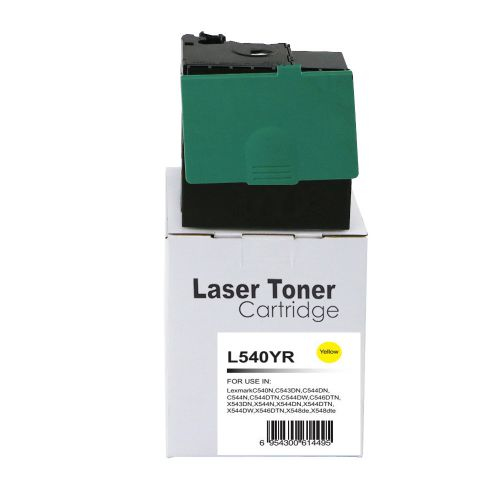 CTS Remanufactured Lexmark C540Y Yellow C540H2YG Toner