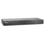 Inter-Tech KVM AS-9108DU KVM-switch Rack-montage Zwart