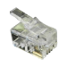 Cablenet RJ10 4P4C 24-26AWG Crimp Plug Stranded