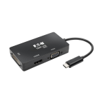 Tripp Lite U444-06N-HDV4KB USB grafische adapter 3840 x 2160 Pixels Zwart