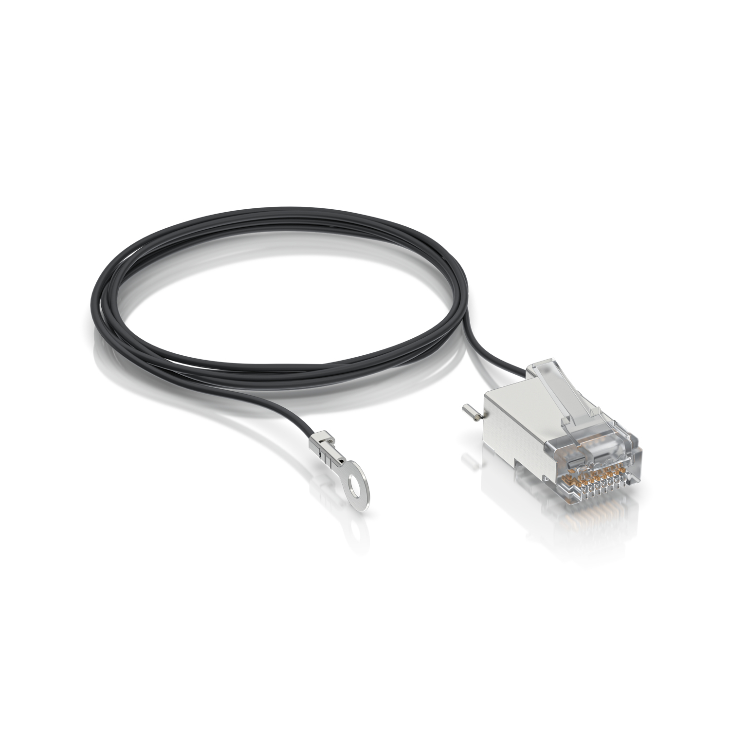 Image of Ubiquiti UISP-CONNECTOR-GND networking cable Black 1 m