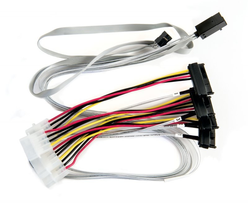Image of Microchip Technology 2280100-R Serial Attached SCSI (SAS) cable...