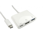 Cables Direct USB3C-HDMIUSB-WPD USB 3.2 Gen 1 (3.1 Gen 1) Type-C White