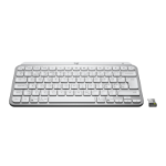 Logitech MX Keys Mini for Business tangentbord Trådlös RF + Bluetooth QWERTY Nordic Gjuten aluminium, Vit