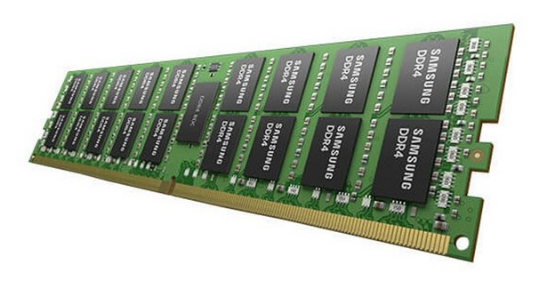 Image of Samsung M378A4G43MB1-CTD memory module 32 GB 1 x 32 GB DDR4 2666 MHz