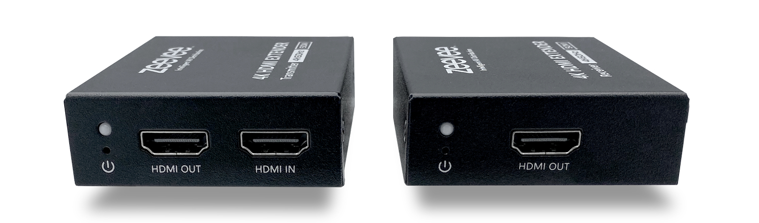 ZeeVee HDMIEXT network extender Network transmitter & receiver Black