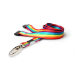 Digital ID 15mm Recycled Rainbow Lanyards with Metal Lobster Clip (Pack of 100)