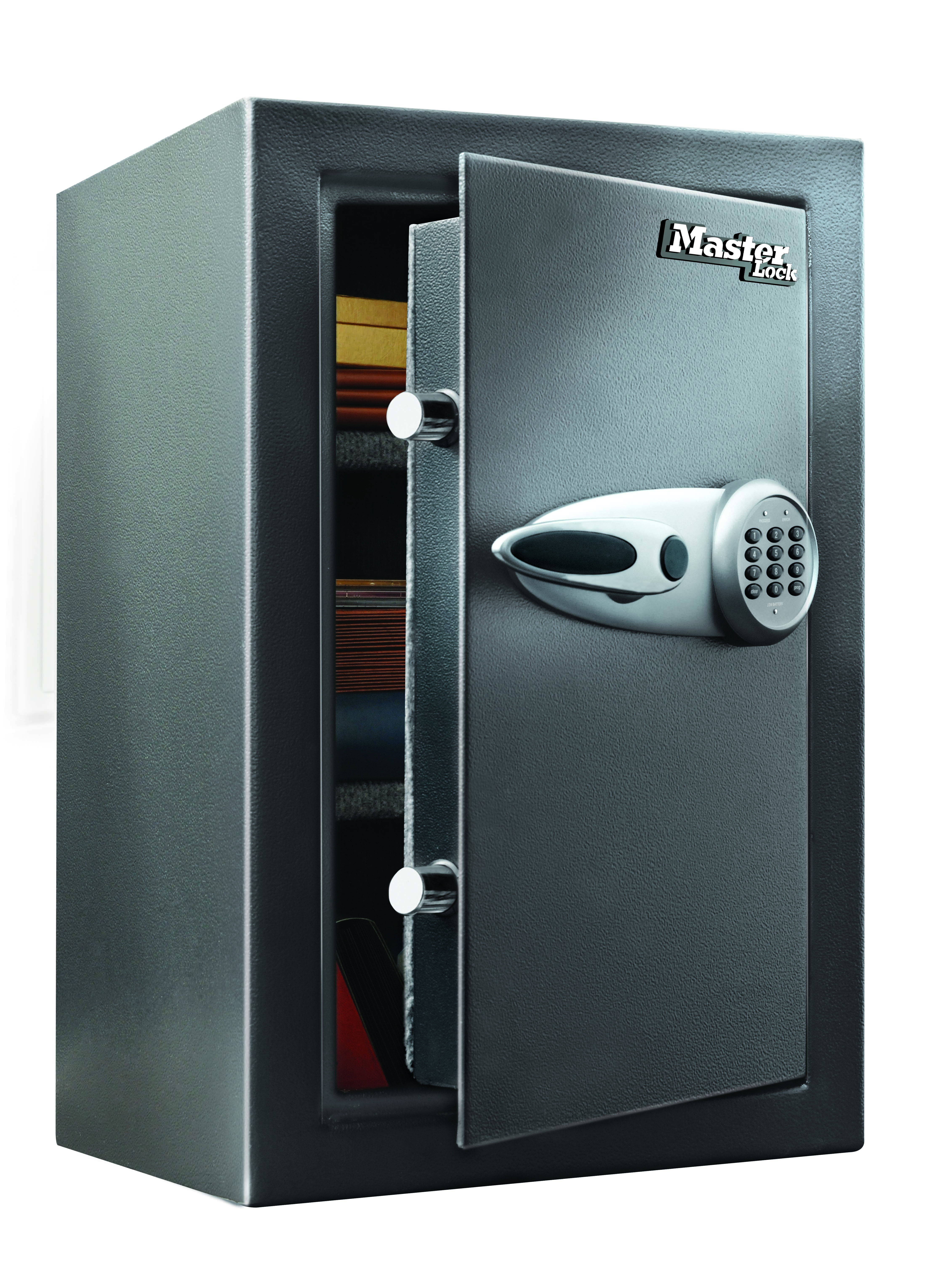 Image of Masterlock T6-331ML - Freestanding safe - Black - Code Electronic...