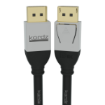 Kordz K25046-0500-CH DisplayPort cable 5 m Black, Grey