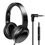LogiLink Headset Stereo, 1x 3.5mm, over ear, black