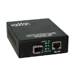 AddOn Networks 100BTX-SFP network media converter 100 Mbit/s Black