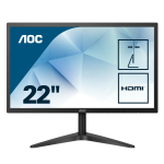 AOC Basic-line 22B1HS computer monitor 54.6 cm (21.5") 1920 x 1080 pixels Full HD LED Flat Black