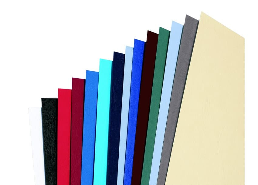 GBC Binding Covers LeatherGrain A4 250gsm