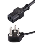 Microconnect PE010450SOUTHAFRICA power cable Black 5 m Power plug type M C13 coupler