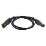 QNAP CAB-SAS20M-8644-8088 Serial Attached SCSI (SAS) cable 2 m Black, Metallic