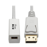 Tripp Lite P134-06N-MDP DisplayPort cable 7.87" (0.2 m) Mini DisplayPort White