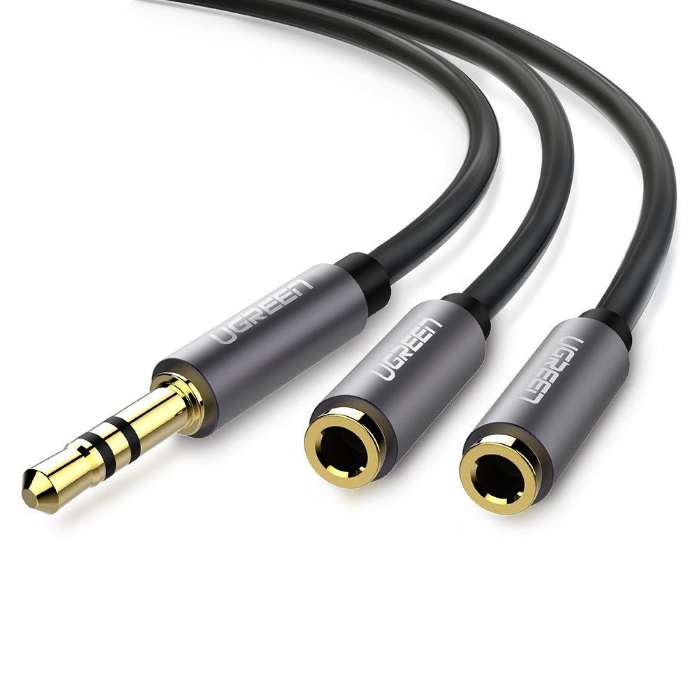 10532 UGREEN EU Product - 3.5mm Aux Stereo Audio Splitter Cable, 20cm