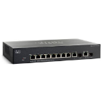 Cisco SF302-08P Managed L3 Power over Ethernet (PoE) Gray