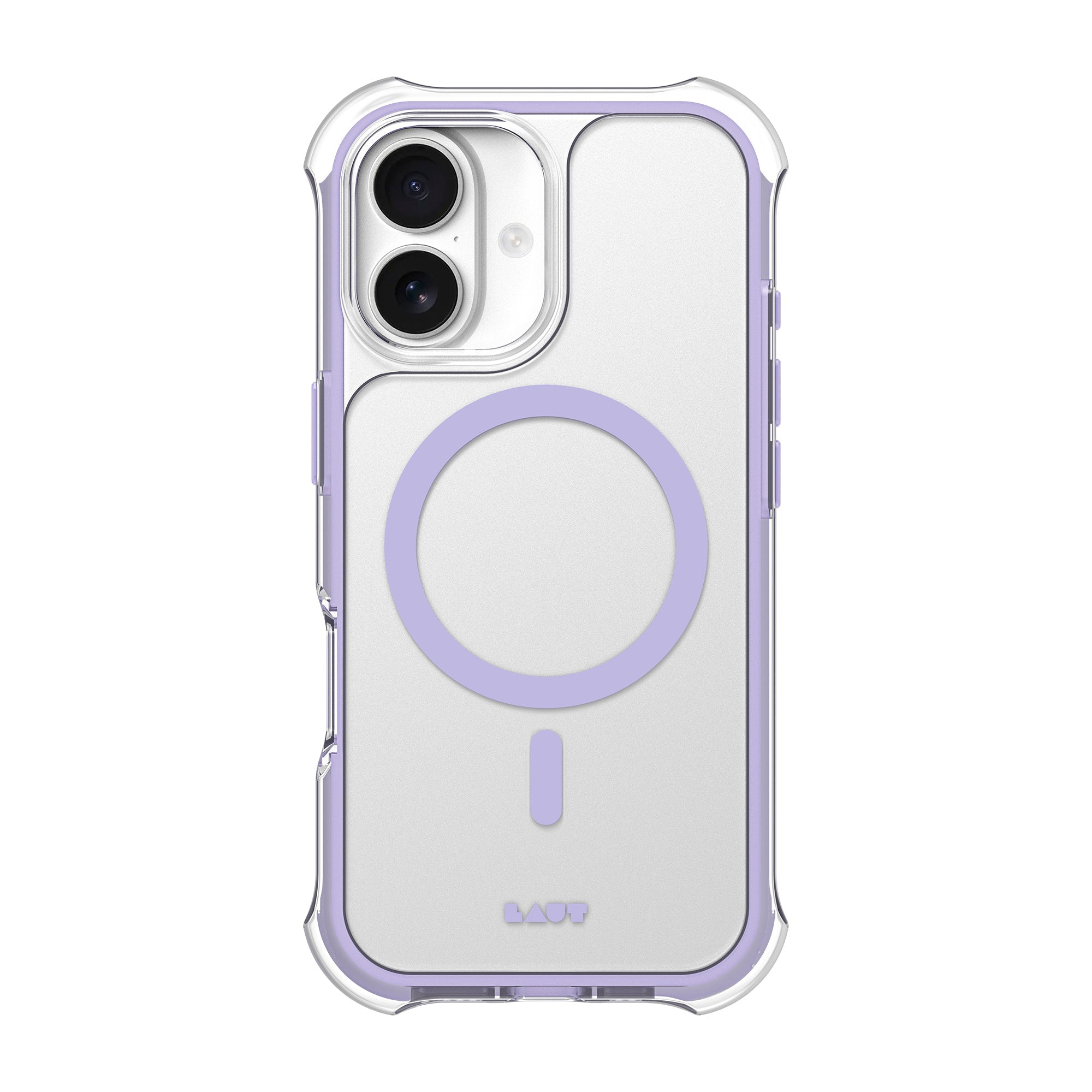 LAUT AERO PROTECT mobile phone case 17.5 cm (6.9") Cover Purple, Transparent