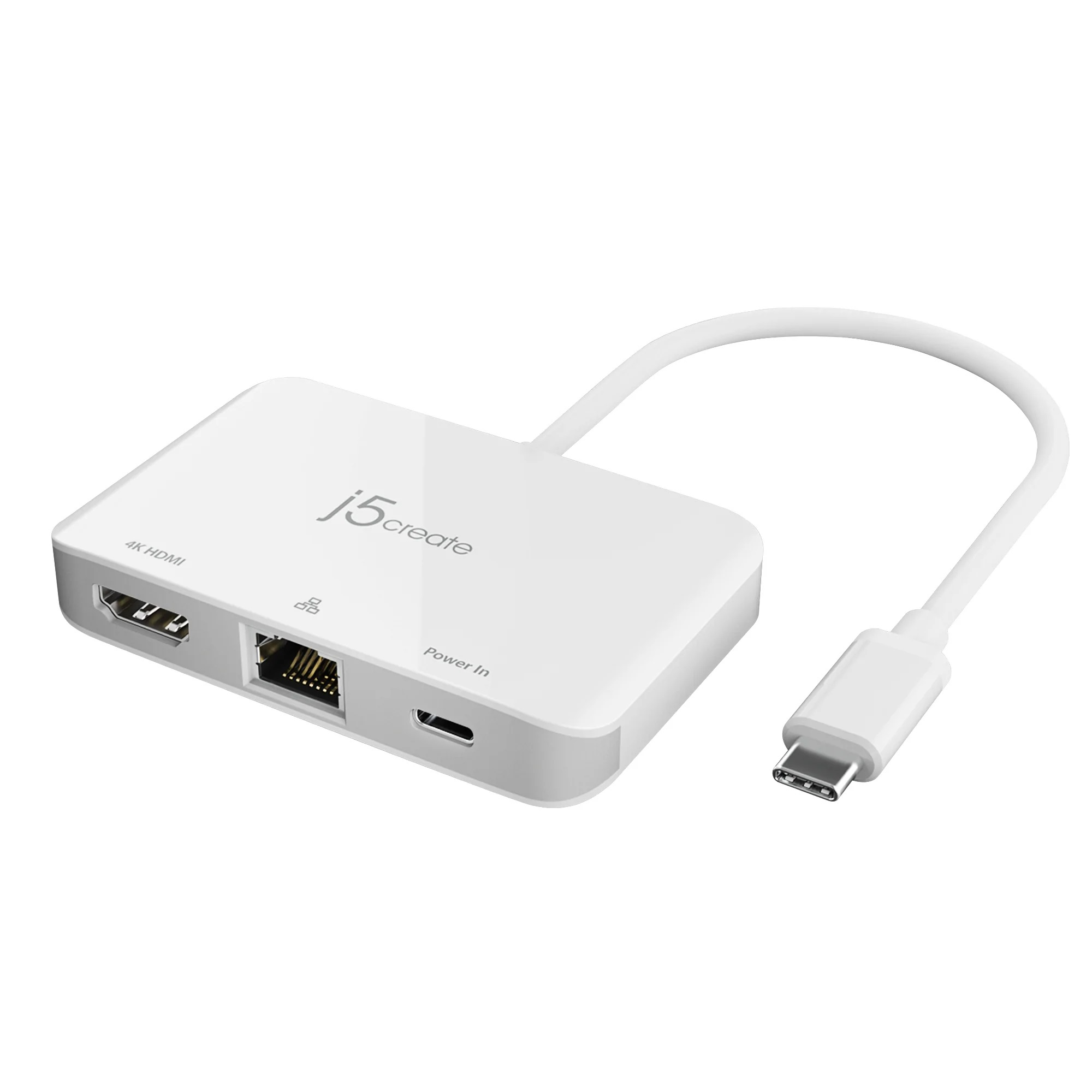 Image of j5create JCA351-N USB-C® to 4K HDMI Ethernet Adapter